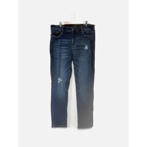 Judy Blue Women's Slim Fit Straight Leg Jeans Darker Wash Size 15/32